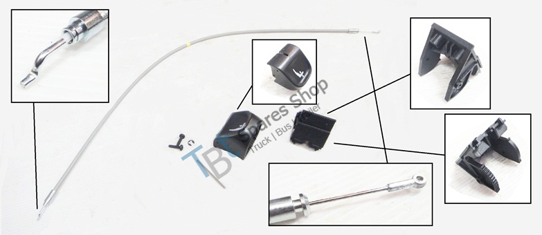 shock absorber kit (right) - 20443617