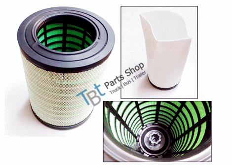 AIR FILTER WITH FILTER INSERT